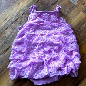 Cherokee Ruffle one piece suit